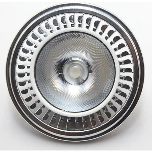 Free shipping 10W 15W Dimmable G53 GU10 AR111 COB LED lamp bulb light AR111 COB LED light AC85V-265/ DC12V LED downlight