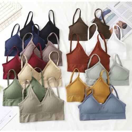 Yoga Bra Women Gym Workout Bra Backless Sport Bra Vest Push Up Sport Top Women Seamless Sports Bra Fitness Shockproof Running
