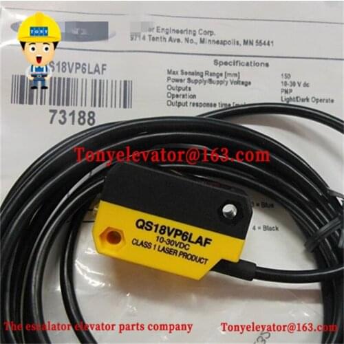 Escalator Step Missing Sensor QS18VP6LAF