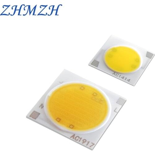 2pcs/ lot AC220V COB LED Chips Square 3W 5W 7W 9W 12W 15W 20W 30W Surface Light Source LED Beads COB SMD Beads For Flood Light