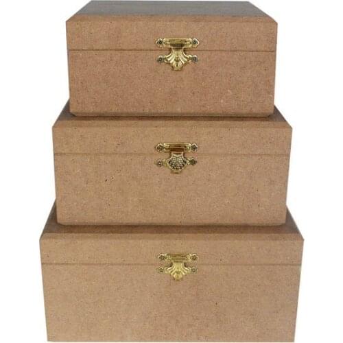 Square 3'lü Box CODE: KU66 paintable decorative objects декоративные предметы под роспись