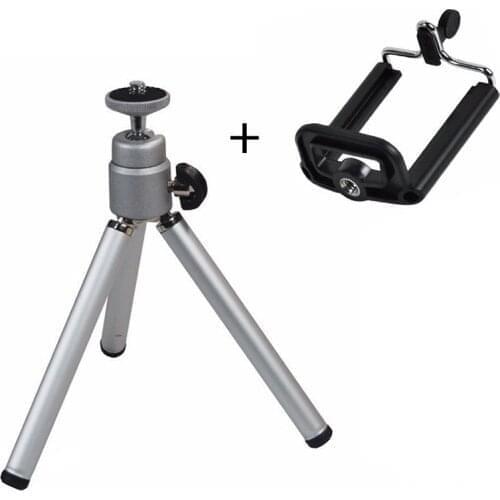 Mini tripods for Camera 140-170mm Lightweight Flexible Portable Tripods for Gopro Xiaomi Iphone SamsungHuawei 3.5-6inches Phones