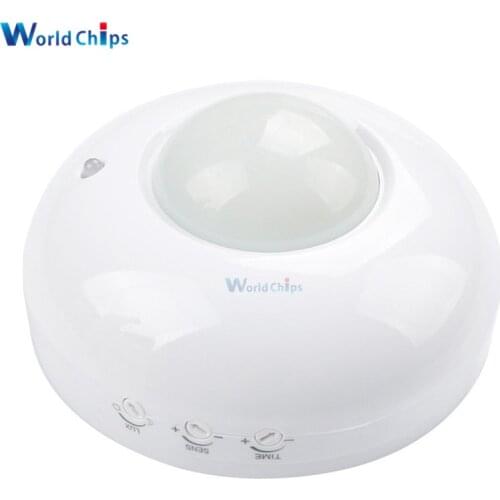 Newest Arrival LED Motion Sensor 110V 220V Automatic Infrared PIR Infrared Detector 360 Degree Time-Delay Motion Sensor Switch
