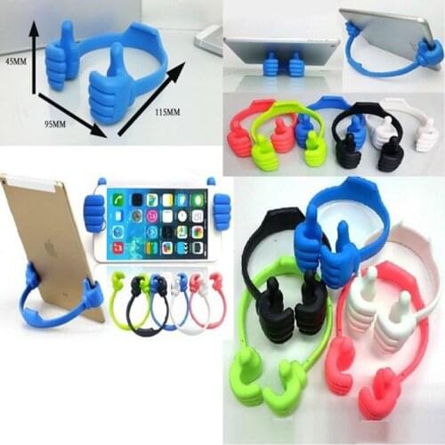 Portable mobile cell phone tablet Thumb holder support stents For Samsung Galaxy Feel2 J2 J4 Core J3 Achieve Aura Star V 2018