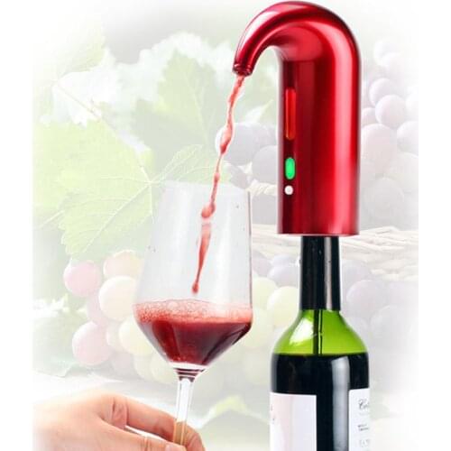 Portable One-Touch Wine Decanter and Wine Dispenser Pump for Red and White Wine Multi-Smart Automatic
