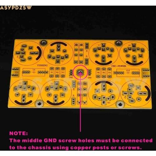 PASS A3 Class A CRC Rectification filtering Dual power supply PCB/DIY Kit No Filter caps