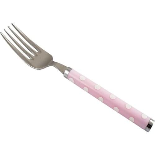 Pink Single Dinner Fork