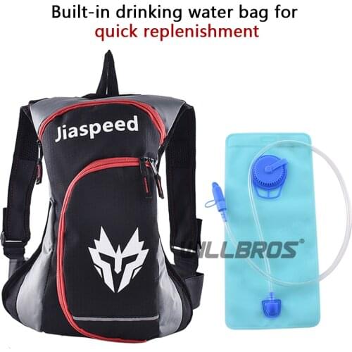Motorcycle Water Bag Backpack JIASPEED Motorbike Motocross Shoulder Bag Mens Scooter Street Bike Riding Outdoor Backpacks