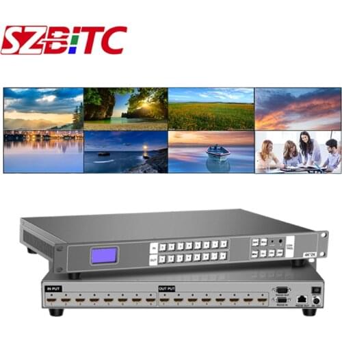 SZBITC 8x8 HDMI Matrix 4K2K HDMI Switcher 8 input 8 output Video Splitter EDID RS232/RJ45/TCP/IP Control with Remote Control