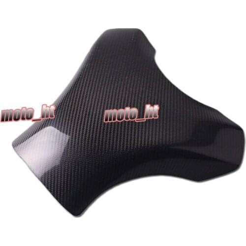 Carbon Fibre Style Motorcycle Oil Fuel Gas Tank Cover Protector for Kawasaki Ninja ZX10R ZX-10R ZX 10R 2008 2009 2010