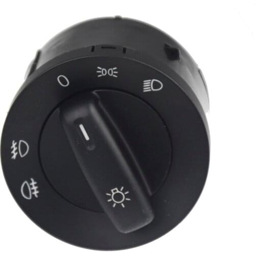 High Quality Headlight Control Switch Fog Light Knob For VW Golf MK5 Caddy Jetta Touran Sagitar Bora 1K0 941 431Q 1K0941431Q