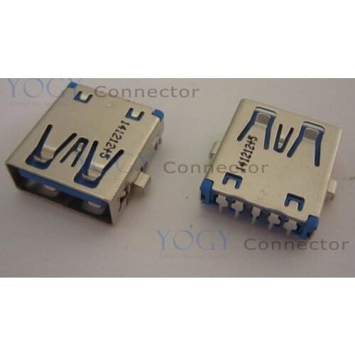 1pcs Female usb 3.0 jack fit for asus c300ma-bbcln10 series laptop motherboard usb3.0 connector