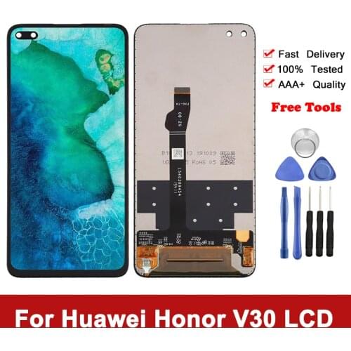 6.57 inch For Huawei Honor V30 For Honor View 30 Pro LCD Display Touch Screen Digitizer Assembly With Frame