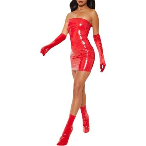 Zoom Zhou Red Summer Dresses