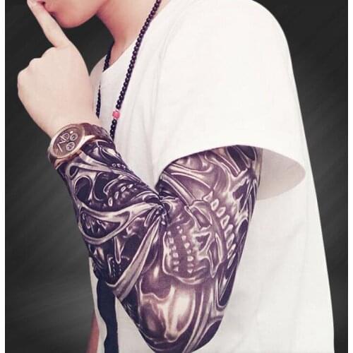 1 Pair Tattoo Sleeve Fashion For Men Women Oversleeves Sunscreen Anti-UV Summer Cycling Tattoo Tools Arm Guard 2020 E11044