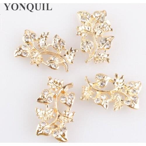 10Pcs/Lot Wholesale Leaf Brooch Pins Love Wedding Jewelry Pins and Brooches for Women Flower Kampanula -Chehol Broches MYQB109