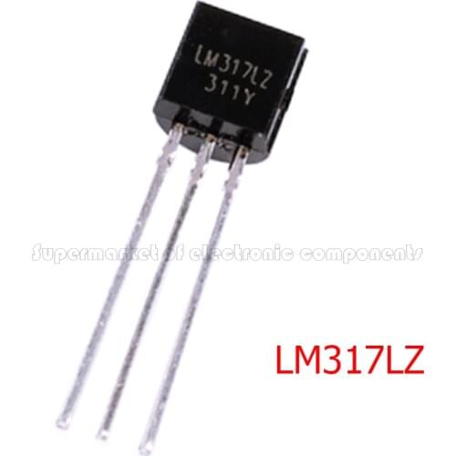 20PCS LM317 TO92 LM317LZ LM317L Voltage Regulator 1.2V To 37V 100mA 0.1A TO-92 New And Original
