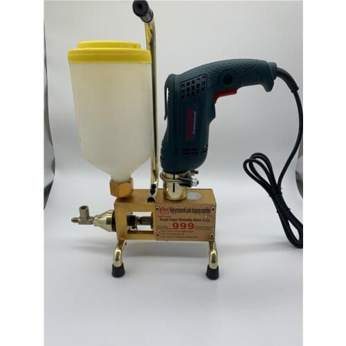 Epoxy injection pump Epoxy / Polyurethane foam Grouting Machine Steel HosePolyurethane crack 999 high quality 810/910/1300W