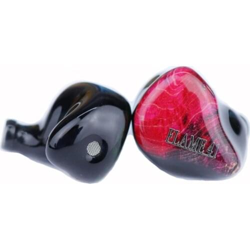 TONEKING FLAME41 1DD+4BA Hybrid Driver HiFi Monitor DJ Studio Stage In-ear Earphone Custom Handmade Headset With MMCX Interface