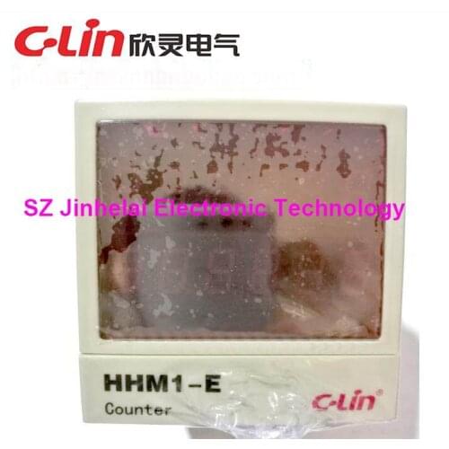 HHM1-E New and original C-Lin 6 double digital display COUNTING RELAY AC220V