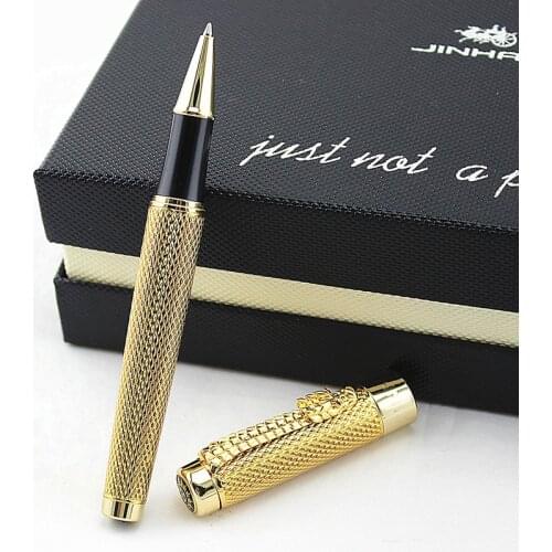 1 x Pen New Classic Jinhao 1200 Complete Roller Ball Pen Dragon Clip Great For Collection