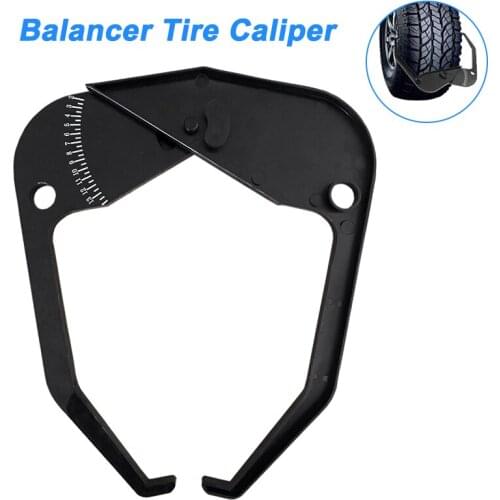 New Wheel Ruler Caliper Tire Rim Width Measurement Ruler Tool Auto Supplies