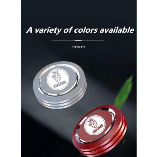 Car LOGO Air Freshener Perfume Dashboard Fresh Car Fragrance For saab 9-2X 9-3 9-4X 9-5 93 95 900 9000 car personality Fragrance