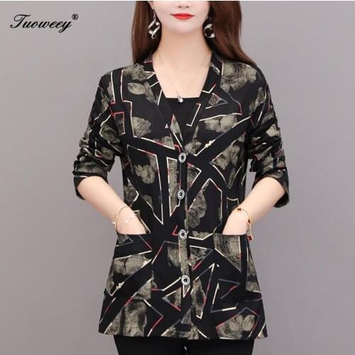 Plus Size Women Holiday elegant button Loose Floral print Coat Tops Lady Floral Kimono Cardigan Ladies Summer Tops Jacket L-5XL