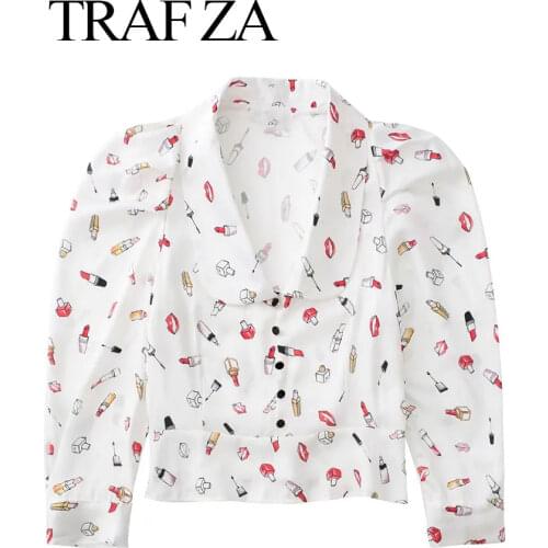 TRAFZA Loose Blouses