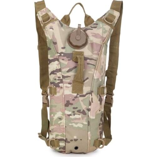 Cycling Water Bag Backpack Mountaineering Running Sports Camping 3L Straw Drinking Water Bag Outdoor Backpack