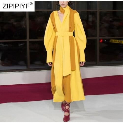 ZIPIPIYF Women's Trench Coats