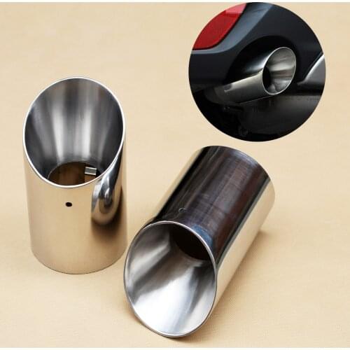 Fit For Mazda 6 CX5 GJ 2014-2017 Accessories Rear Muffler Exhaust End Tips Tailpipe Silencer Cover Decoration Stainless Steel