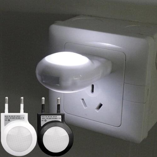 Snail Auto LED Night Lamp Wall Lamp Sensor Control Night Lights for Kids Rooms Baby EU Plug for Living Room Stairs Corridors