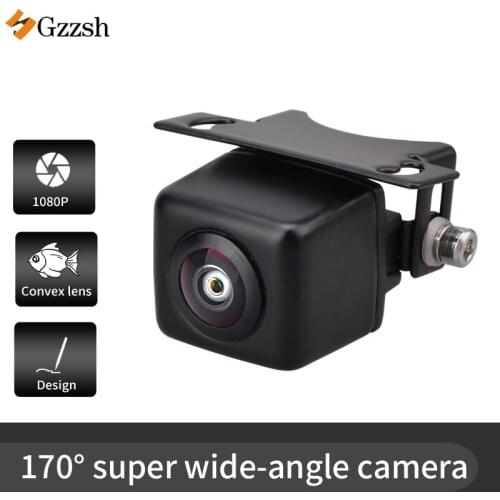 Rear View Camera Ultra Wide Angle 170° Car Universal Rear View Stainless Steel Case 69K Waterproof Super Night Vision CCD Camera