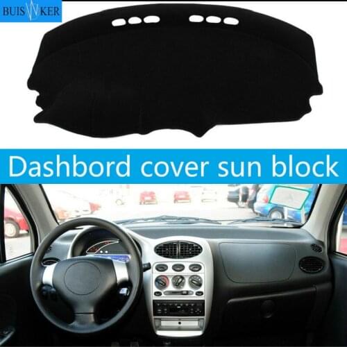Dashboard Cover Sun Shade Dash Mat Pad Carpet Car Stickers Interior Accessories For Chery QQ A1 QQ3 QQ6 Sweet IQ MVM110 A1 08-11
