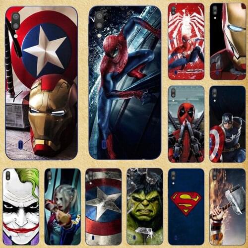 Super Hero Phone Case Cover For Samsung Galaxy M10 M 10 M105F M105 SM-M105F Soft Silicone Back Case For Samsung Galaxy M10 M 10