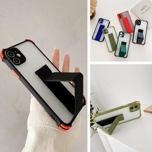 Wrist Strap Case on For Huawei P40 Pro Lite P50 P30 P20 Pro P40Pro P40Lite Phone With Stand Sit Holder Magnetic Full Back Covers