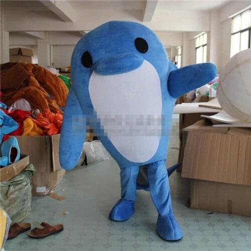 Custom made baby seal cartoon doll costume marine animal doll head wear walking doll dolphin costume