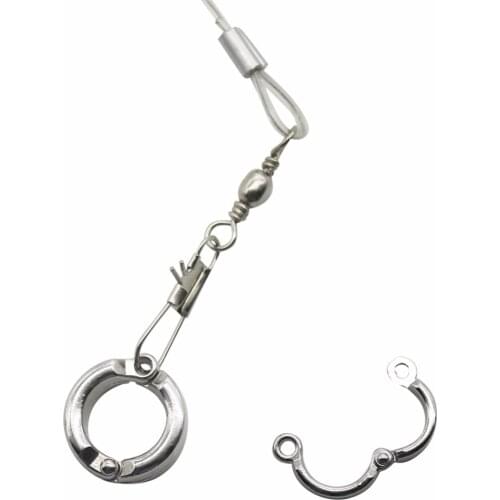 2 Pcs Parrot Leg Ring Bird Ring Outdoor Flying Training Activity Opening Foot Ring Accessories Pigeon Supplies