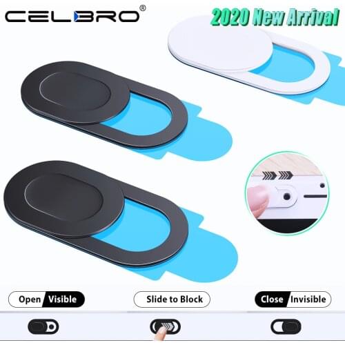 Lens Cap Webcam Cover Universal Phone Laptop Camera Cover Cache Slider Web Cam Cover for iPhone iPad Huawei Len Sticker