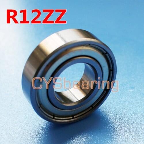 Metal Sealed Miniature Mini Bearing chrome steel bearing R12 R12Z R12ZZ 19.050*41.275*11.113 mm 3/4"x 1-5/8"x 7/16"
