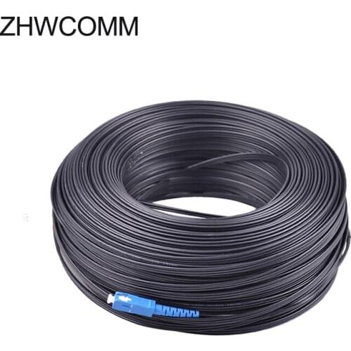 ZHWCOMM 500m Outdoor SC-SC fiber optic patch cord FTTH Singlemode Simplex Cable Patch Cord
