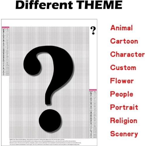 Uncharted Mysterious 5D DIY Diamond Embroidery Different Theme Full Square/Round Drill Cross Stitch Mystery Gift Mosaic Painting