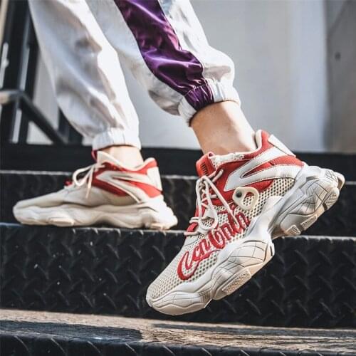 2019 New Mens Trainers Breathable Comfortable Sneakers Man Footwear Male Adult Fashion Casual Shoes Cushion zapatillas X11-30