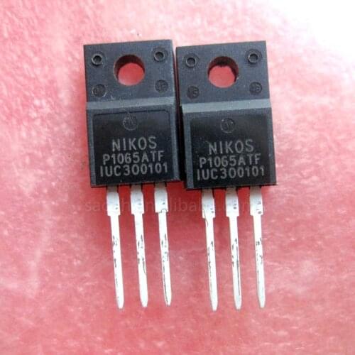 New 10PCS/Lot P1065ATF P1065ATFS or P1065ETF P1065AH P1060ATF P1060ETF P1060AH P1070ATF P1070ETF P1070AH TO-220F 10A 650V MOSFET