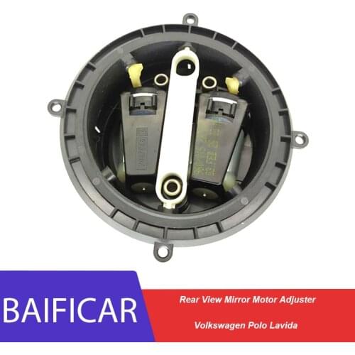 Baificar Brand New Genuine 1 PCS Front External Rear View Mirror Motor Adjuster For VW Volkswagen Polo Lavida