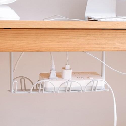 Plug-In Board Storage Rack Power Cord Insert Shelf Shelf Hanging Basket Layered Rack Table BottomTable Bottom Power Cord Shelf