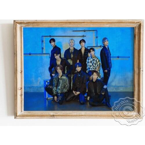 Korea Male Group SF9 Art Prints Poster, K-pop Music Fans Collection Club Wall Picture, Star Portrait Modern Fashion Home Decor