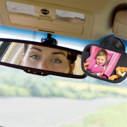 Suction Cup Sun Visor Clip Baby Car Mirror Rear Safety View for Infant Child