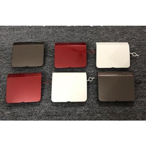 QDAEROHIVE front Bumper Trailer Cover Tow Bracket Cover Bumper Tow Hook Cover Cap for Nissan Qashqai 2015-2018